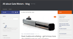 Desktop Screenshot of gate-motors-blog.com